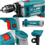 GT LINK 1250W Industrial Impact Drill 13mm | GT-8002 - Image 2