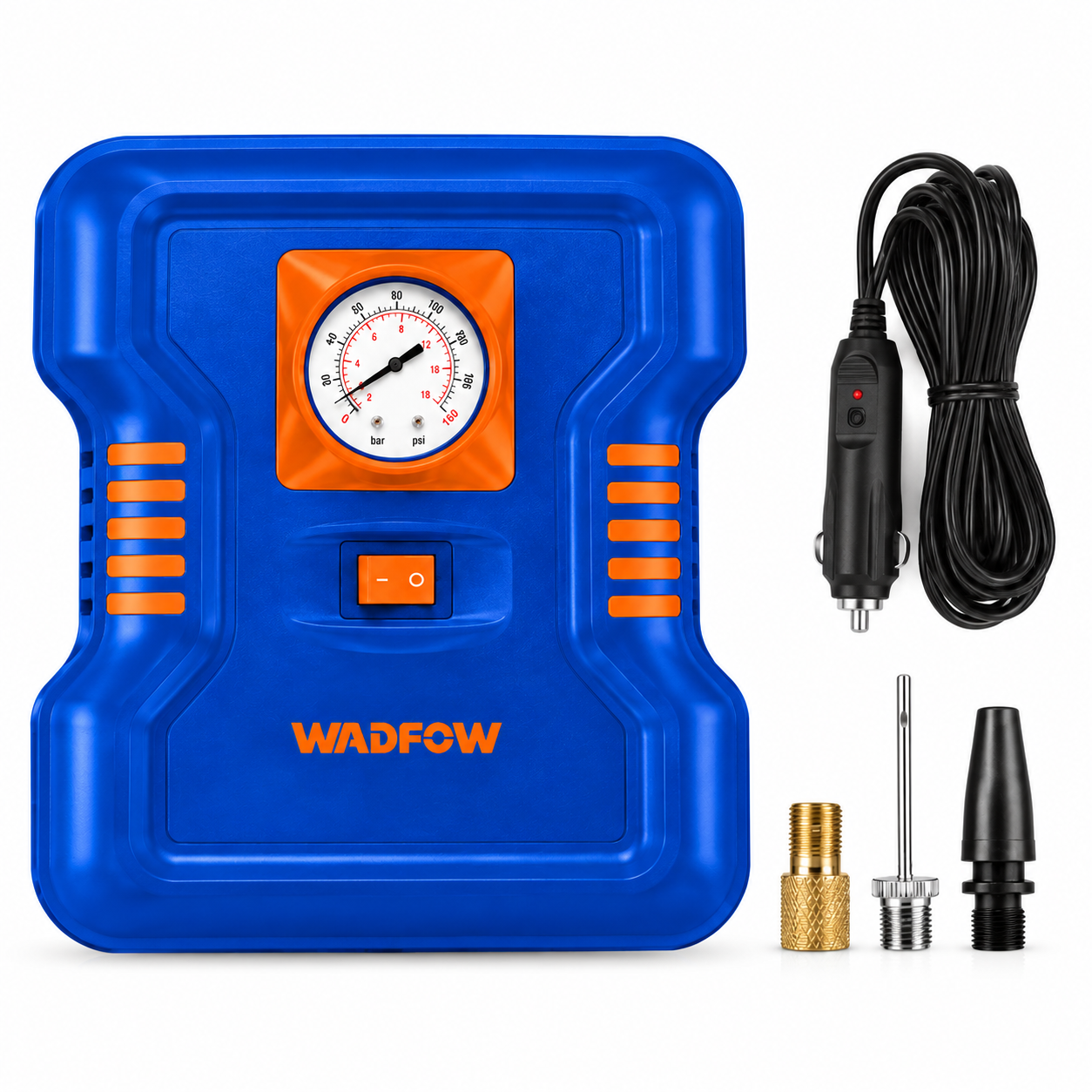 file_00000000a5bc81fa886ad660fa958985 Wadfow 12V Auto Air Compressor Tyre Inflator 160 PSI | WAAC501 - Image 1